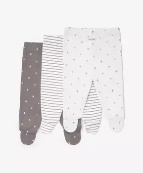 Ползунки с закрытыми ножками мультицвет унисекс Gulliver