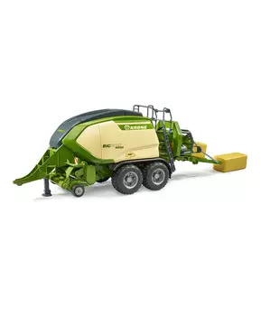 Прицеп Krone с 2 тюками сена