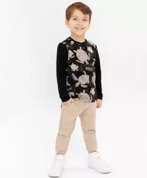 Принтованная футболка с длинным рукавом Gulliver (98)