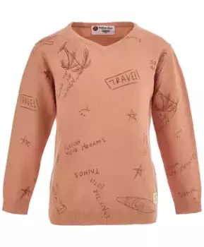 Пуловер Button Blue (158)