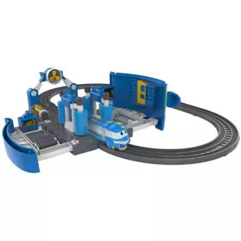 Игровой набор Мойка Кея Роботы-поезда