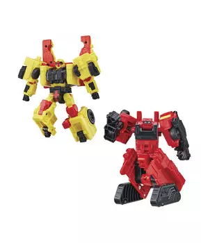 Робот-трансформер М жёлтый TOBOT