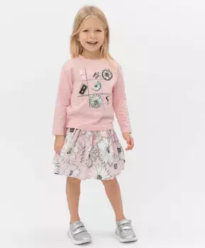 Розовая юбка Button Blue (110)
