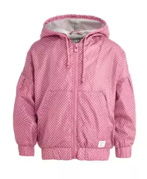Розовая ветровка в горошек Button Blue (98)