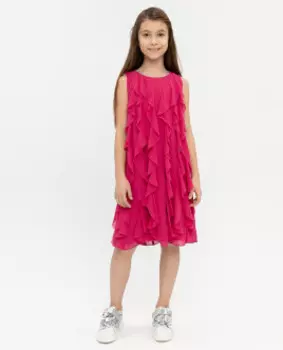 Розовое нарядное платье Gulliver