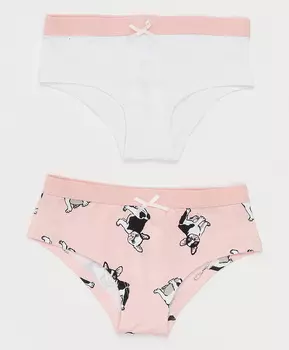 Розовые трусы Button Blue