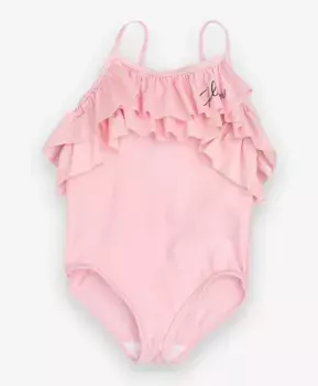 Розовый слитный купальник Gulliver (74-80)