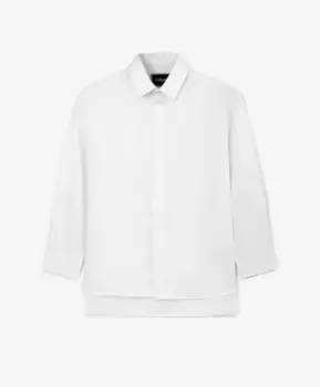 Рубашка белая Gulliver (158)