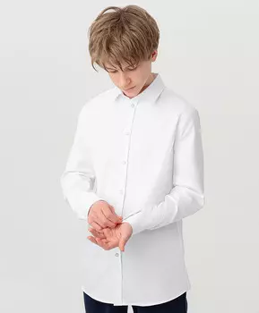 Рубашка на пуговицах белая Button Blue (170*88*72(S))