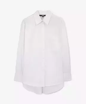 Рубашка оверсайз молочного цвета GLVR (M)