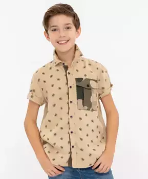 Рубашка с коротким рукавом Gulliver (134)