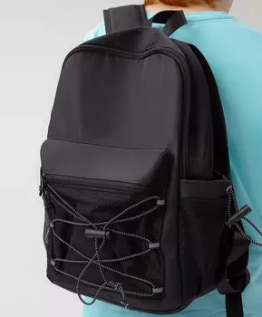 Рюкзак черный Button Blue