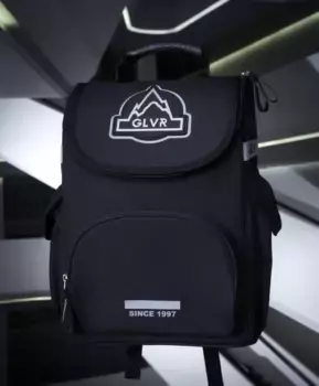 Рюкзак из влагостойкой плащовки черный Gulliver (One size)