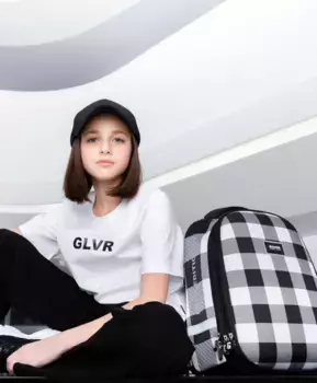 Рюкзак влагостойкий черный Gulliver (One size)