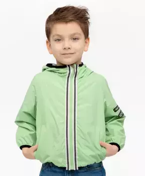 Салатовая ветровка Button Blue (110)
