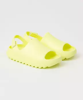 Сандалии на липучке салатовые Button Blue (31)