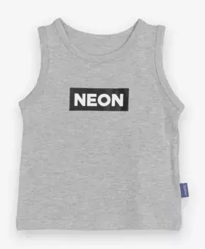 Серая майка Gulliver (86-92)