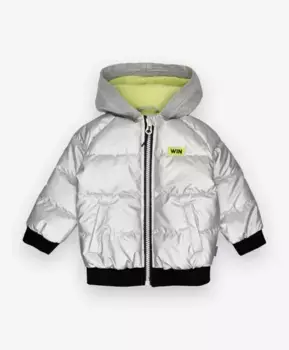 Серебристая демисезонная куртка Gulliver (86)