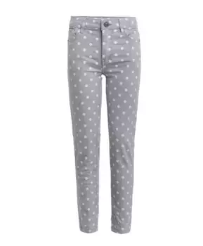 Серые брюки в горошек Button Blue (134)