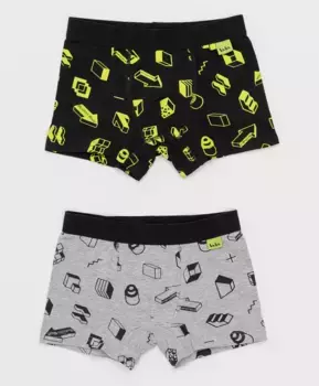 Серые трусы Button Blue (110-116)