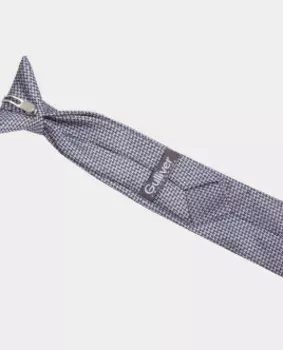 Серый фактурный галстук Gulliver