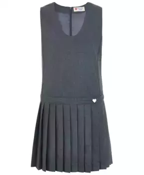 Серый сарафан Button Blue (152)