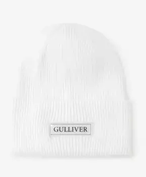 Шапка хлопковая с декором из патча Gulliver (54)