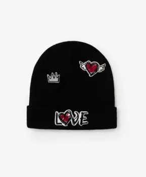 Шапка хлопковая с тематическими нашивками Gulliver (48-50)