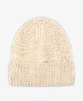 Шапка с отворотом цвета слоновой кости Gulliver