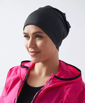 Шапка спортивная для женщины серая Jumkey (54*58)