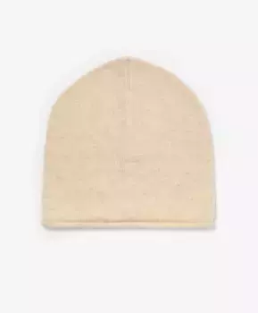Шапка вязаная бежевая GLVR (One size)
