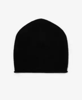 Шапка вязаная черная GLVR (One size)