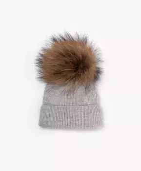 Шапка вязаная серая Gulliver (48-50)