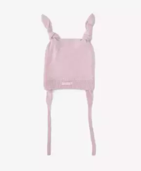 Шапочка розовая с принтом Gulliver (6-9 м)