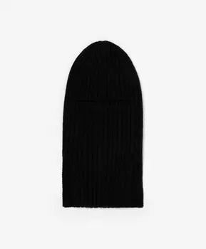 Шлем вязаный черный Gulliver (56)