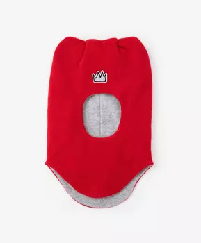 Шлем вязаный красный Gulliver (46-48)