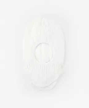 Шлем вязаный молочного цвета Gulliver (46-48)