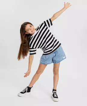 Шорты джинсовые голубые для девочки Button Blue (164)