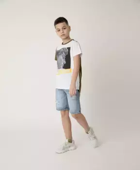 Шорты джинсовые Gulliver (134)