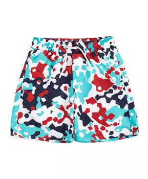Шорты плавательные с принтом для мальчика Button Blue (98-104)