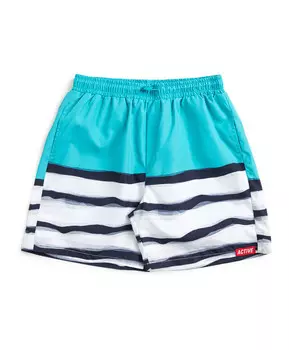 Шорты плавательные с принтом для мальчика Button Blue (122-128)