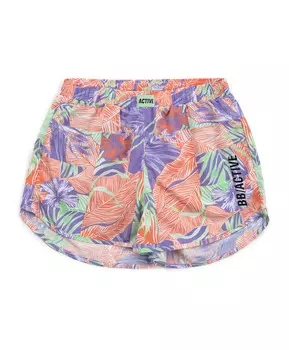 Шорты плавательные с принтом мультицвет для девочки Button Blue (128-134)