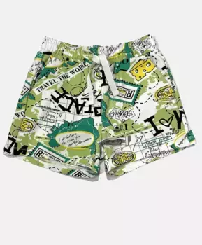 Шорты с принтом Button Blue (146)