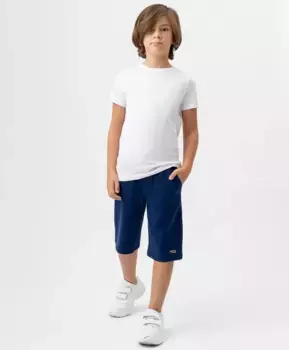 Шорты трикотажные с карманами синие Button Blue (170)