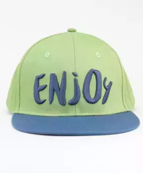 Сине-зеленая бейсболка для мальчика Button Blue (54)