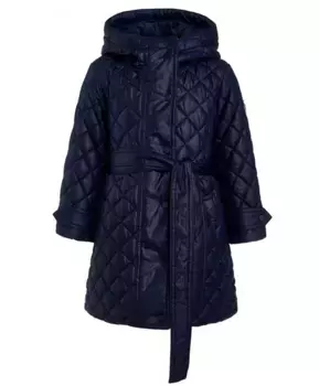 Синее демисезонное полупальто Button Blue (116)