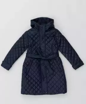 Синее пальто Button Blue (128)