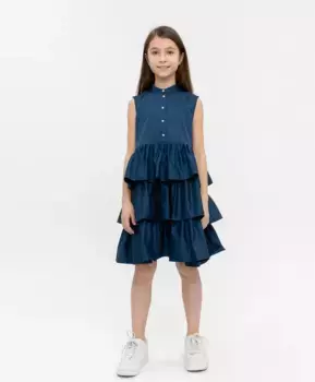 Синее платье Button Blue (122)
