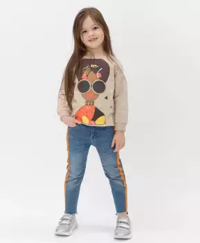 Синие брюки Button Blue (122)