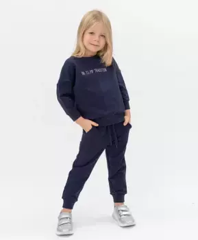 Синие брюки Button Blue (152)